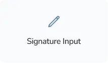 Signature-input