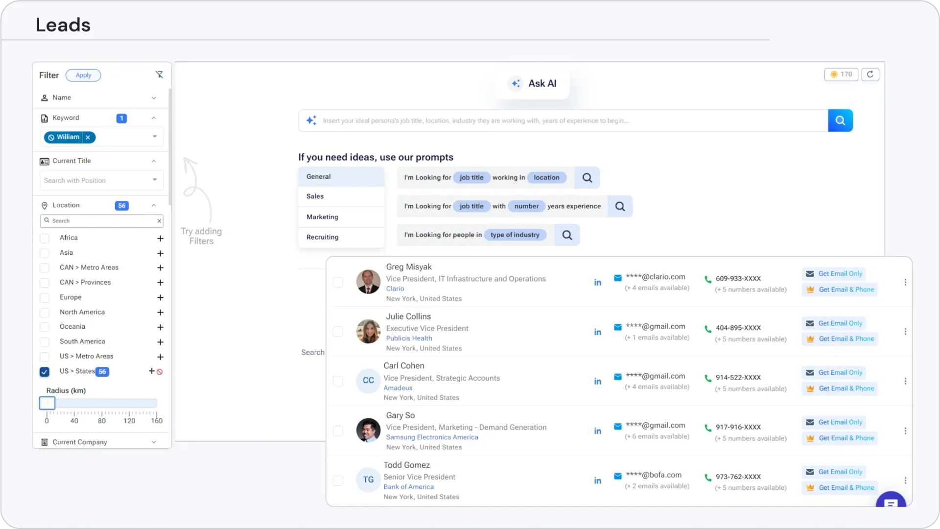 Most Accurate and Targeted B2B Contact Data