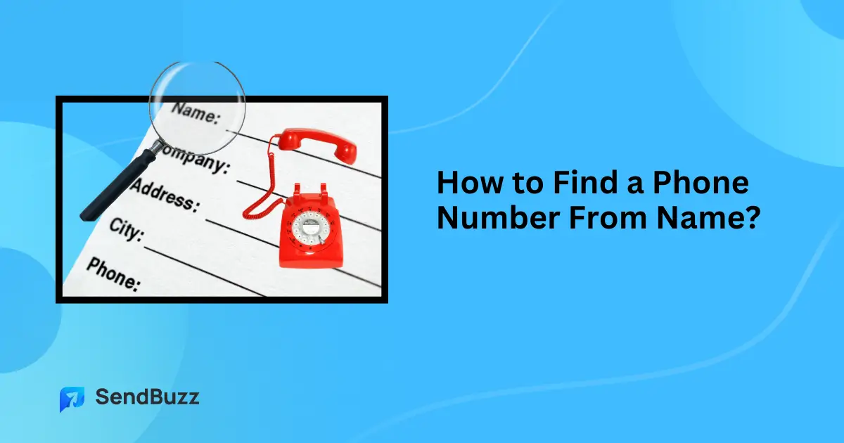 Get a phone number by name